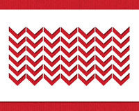 Chevron Cake Side Stencil