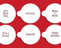Its A Party Cookie Stencil Set