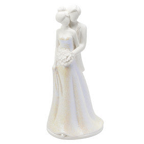 Contemporary Couple Gum Paste Figurine