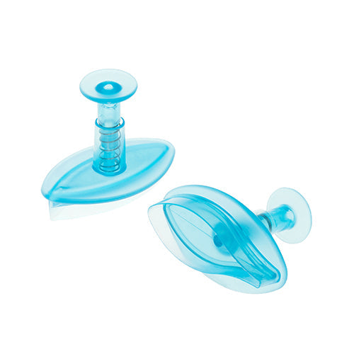 Veined Lily Plunger Cutters - Set of Two