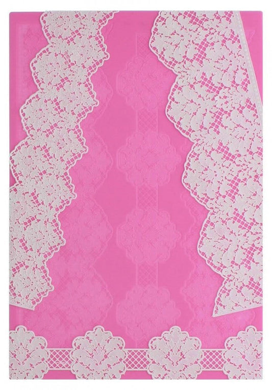 Damask Large Cake Lace Mat
