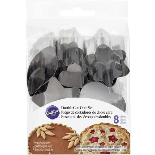 Double Cut Out Pie Crust Cutters