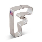 Letter F Cookie Cutter