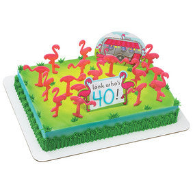 Flamingos Cake Topper