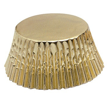 Gold Foil Mini Baking Cup