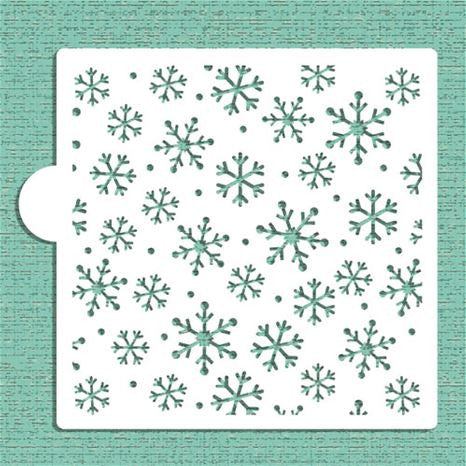 Snowflakes Cookie Stencil