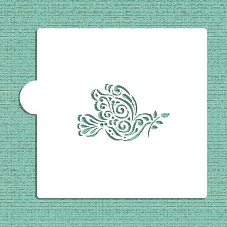 Dove of Peace Cookie Stencil