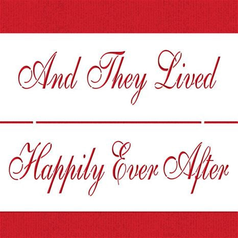 Happily Ever After Stencil
