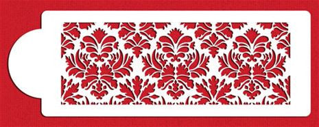 Damask Side Stencil