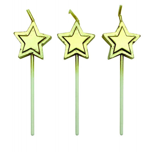 Gold Star Candles