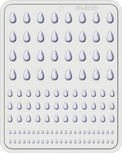Candy Mold Tear Drop Assortment
