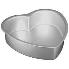 Fat Daddios Heart Cake Pan 10" x 2"