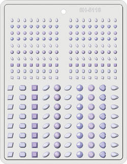 Hard Candy Mold Assorted Jewels Small