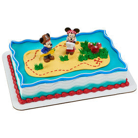 Mickey & Minnie Pirate Cake Topper
