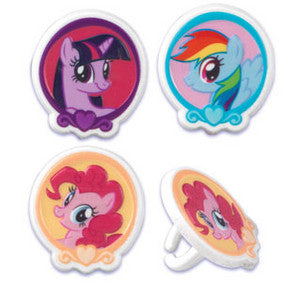 My Little Pony Friendship is Magic Cupcake Rings
