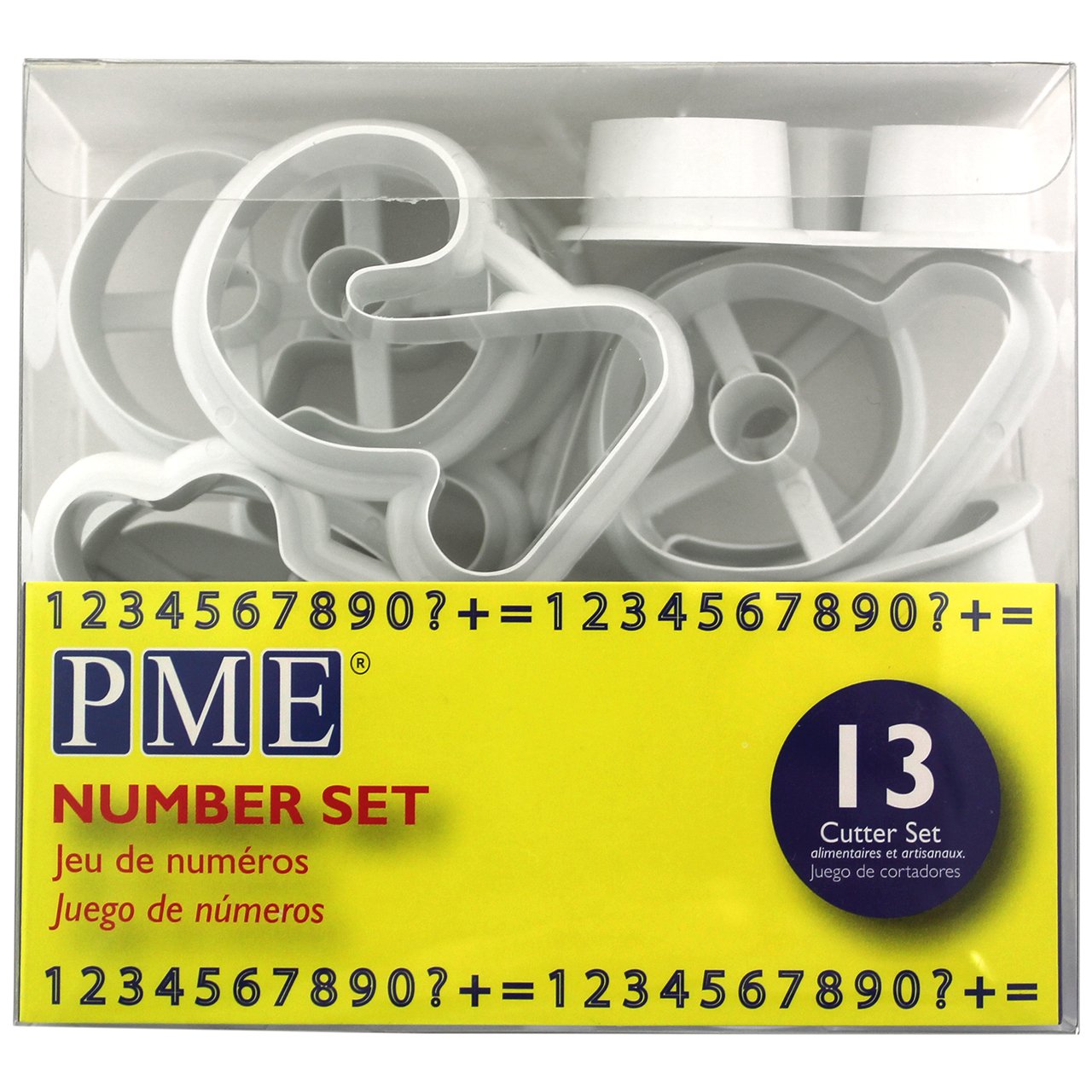 Alphabet Cutters - Numbers Set of 13