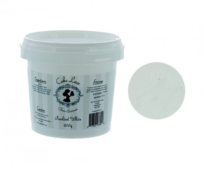 Cake Lace Pre-mixed - Pearlized White 200g