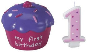 Pink Cupcake Keepsake DecoSet®