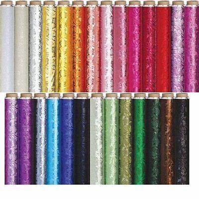 Poly Embossed Foil Wrap Rolls 20x30"