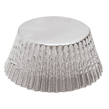 Silver Foil Petit-Four Baking Cups