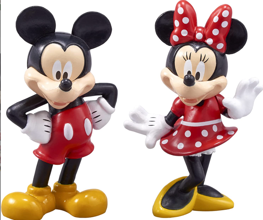 Mickey & Minnie Mouse - Cake Topper