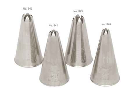 Large Closed Star Pastry Tip
