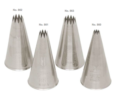 Large French Star Pastry Tip