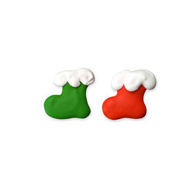 Small Stocking Royal Icing Decorations