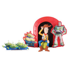 Toy Story Woody, Buzz and Aliens DecoSet