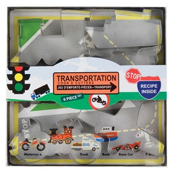 Transportation Cookie Cutter Set