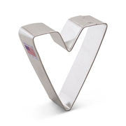 Letter V Cookie Cutter