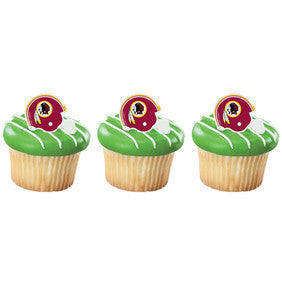 Washington Redskins Cupcake Rings