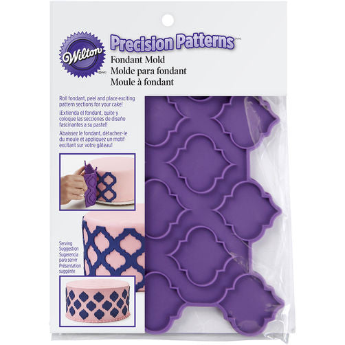 Precision Patterns Trellis Fondant Mold