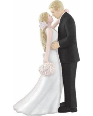 Bride w. Bouquet and Groom Cake Topper