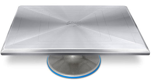 Decorating Turntable with Rectangle Top