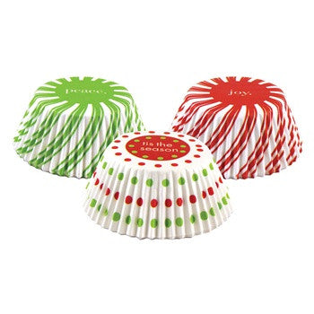 Christmas Pinwheel Baking Cup