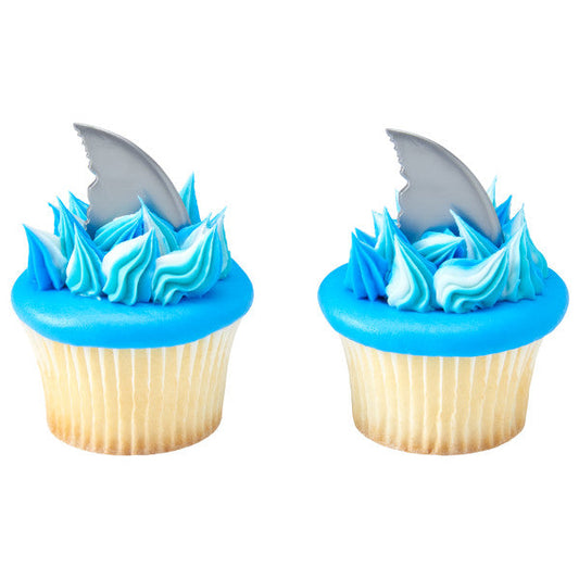 Shark Fin Cupcake Picks