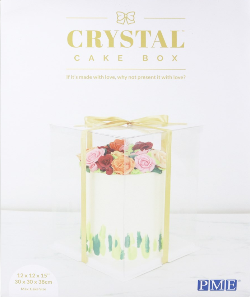 Crystal Cake Box