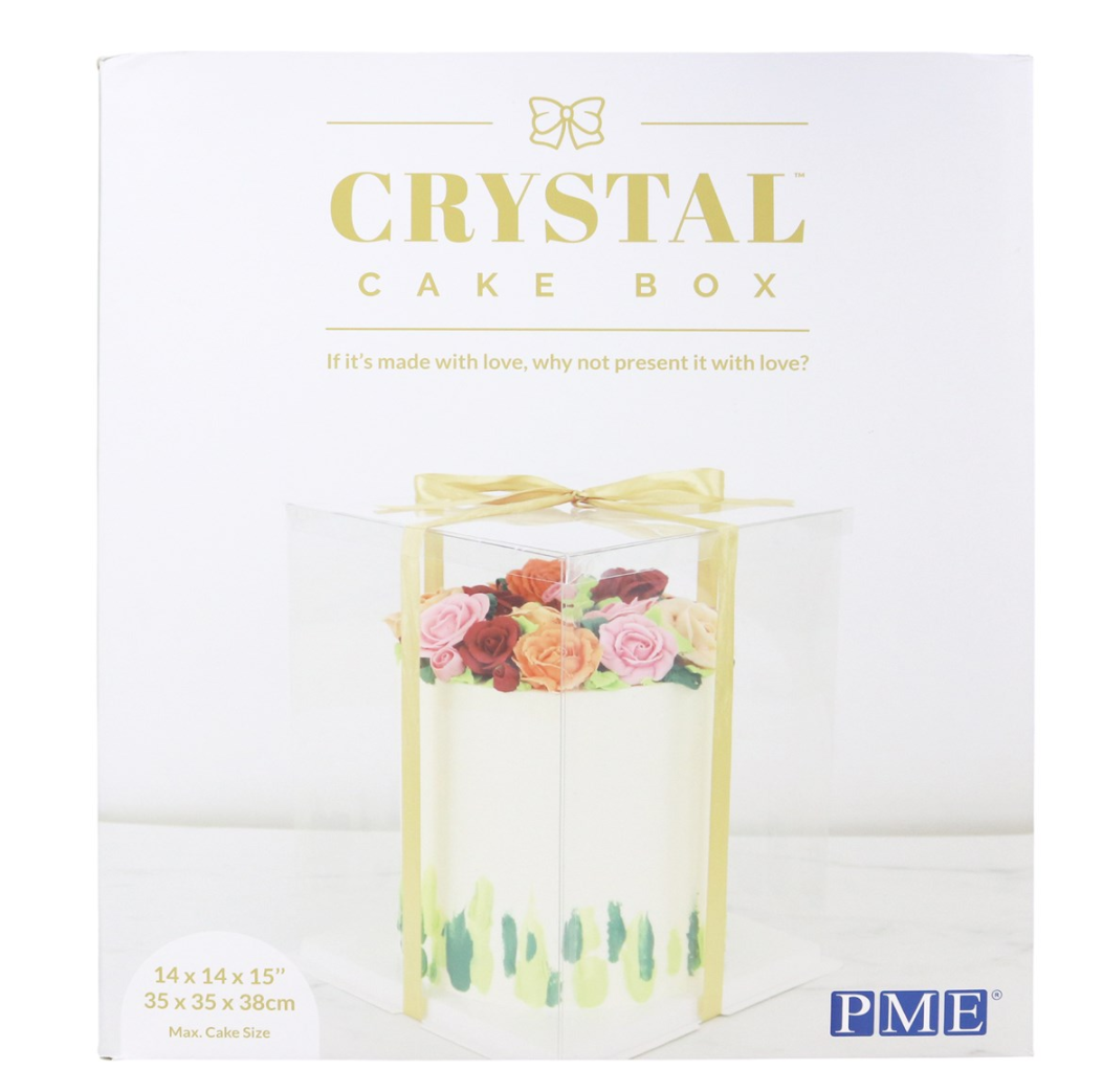 Crystal Cake Box