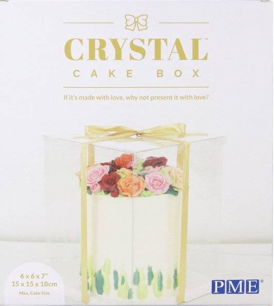 Crystal Cake Box