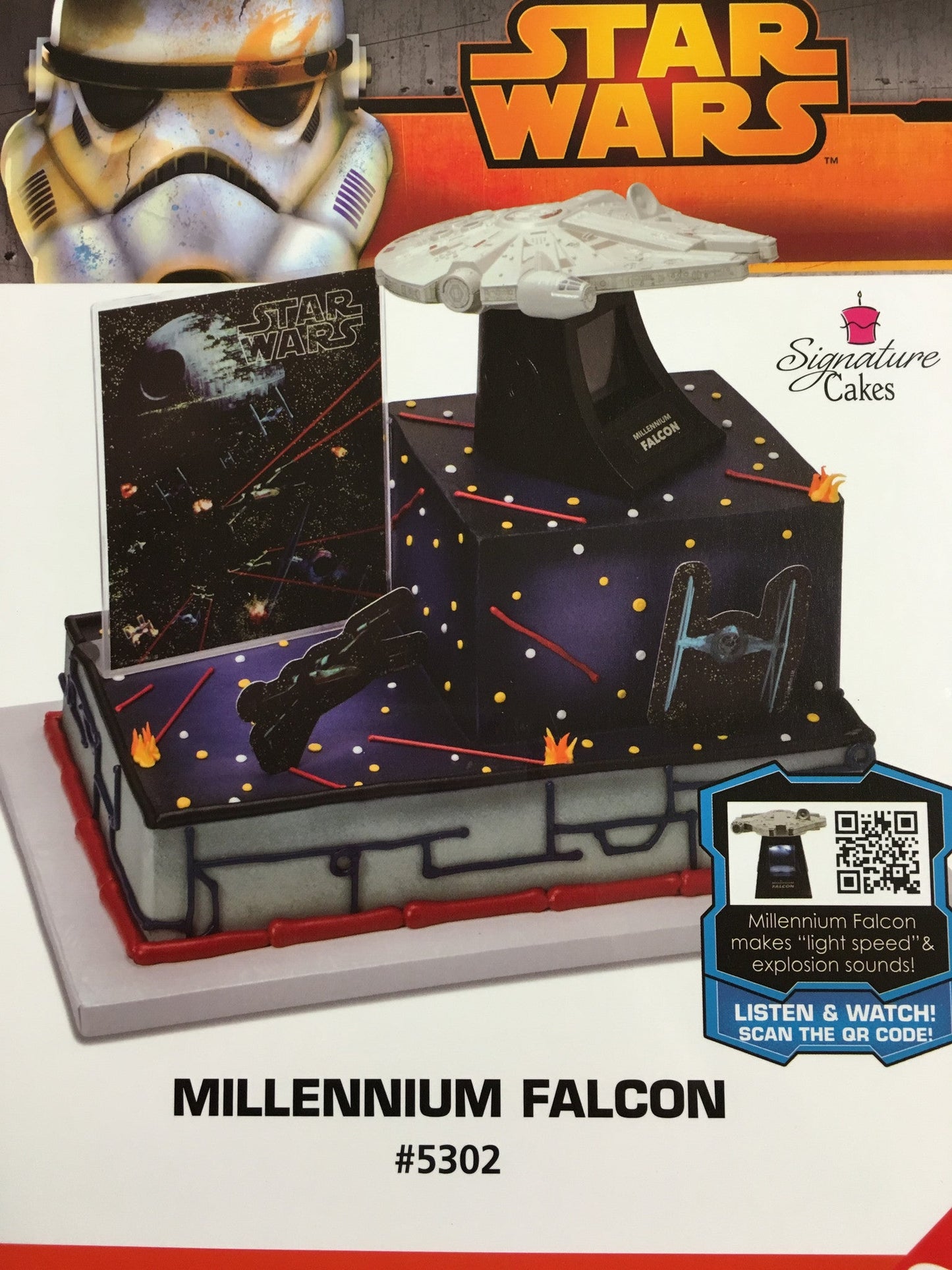 Millennium Falcon star wars Cake Topper