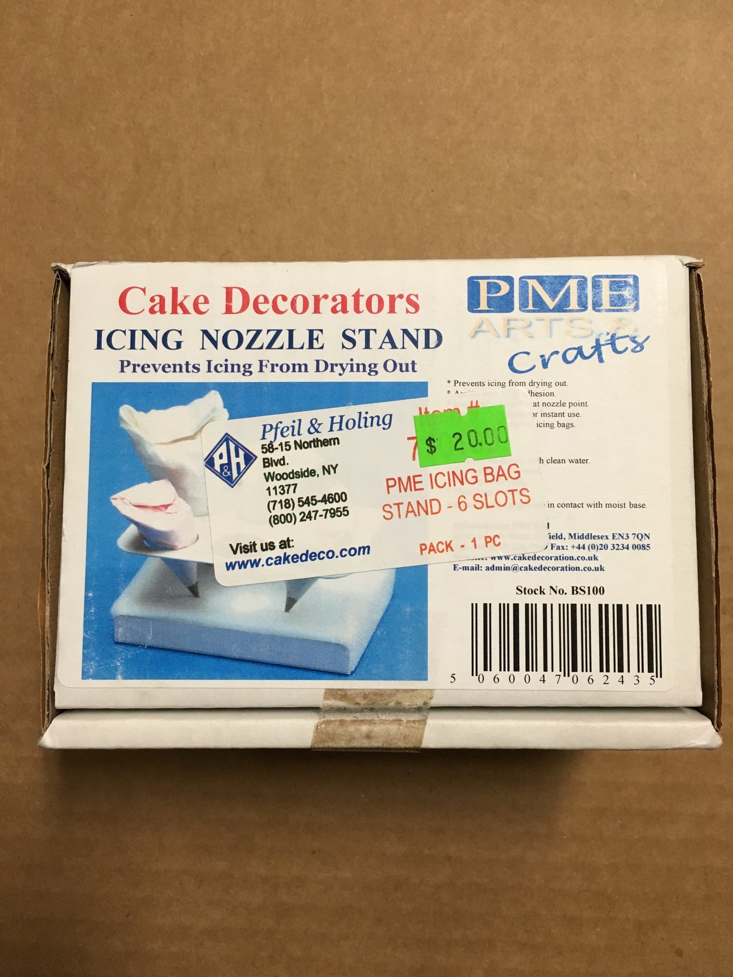 PME icing nozzle stand