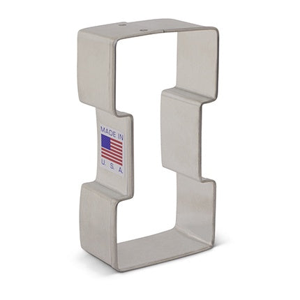 Letter I Cookie Cutter 3 1/4"