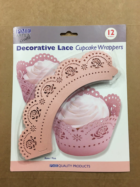 PME Decorative lace cupcake wrapper