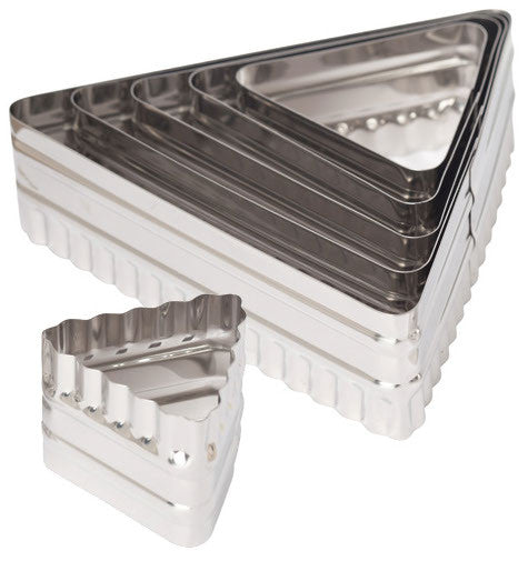 Double Sided Triangle 6pc Cutter Set
