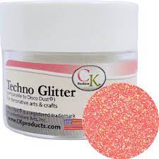 Techno glitter orange crush