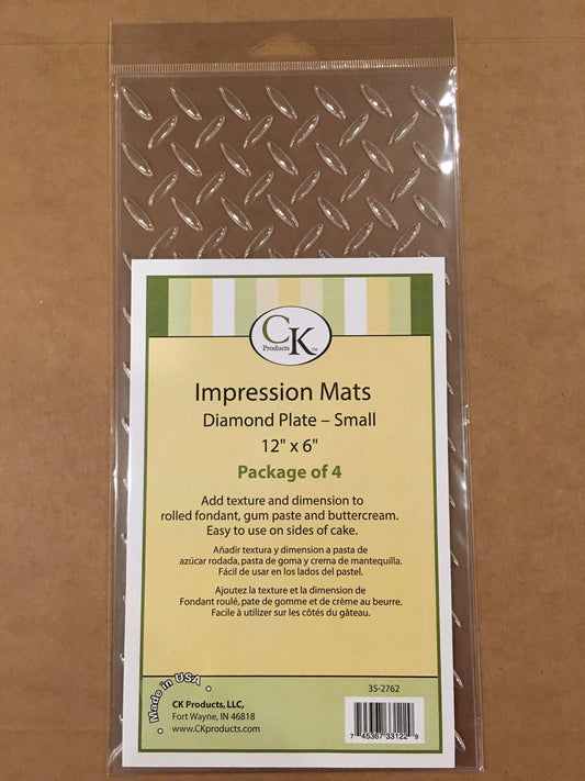 CK Impression mats diamond plate small