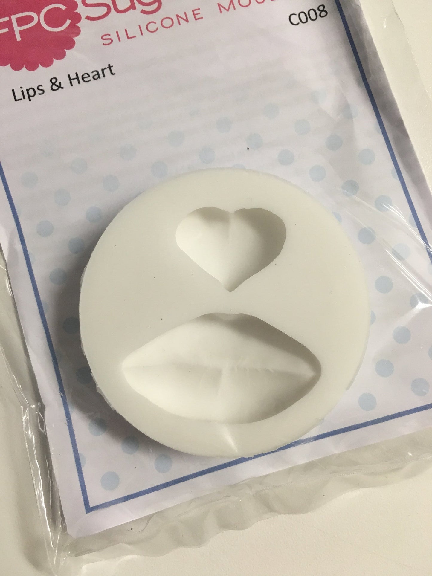 Lips & Heart Silicone Mold