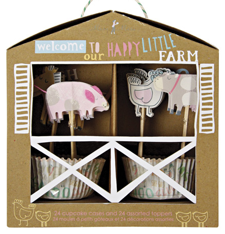 Meri Meri Happy Little Farm Cupcake Kit