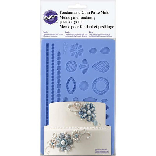Wedding Jewelry Fondant Mold